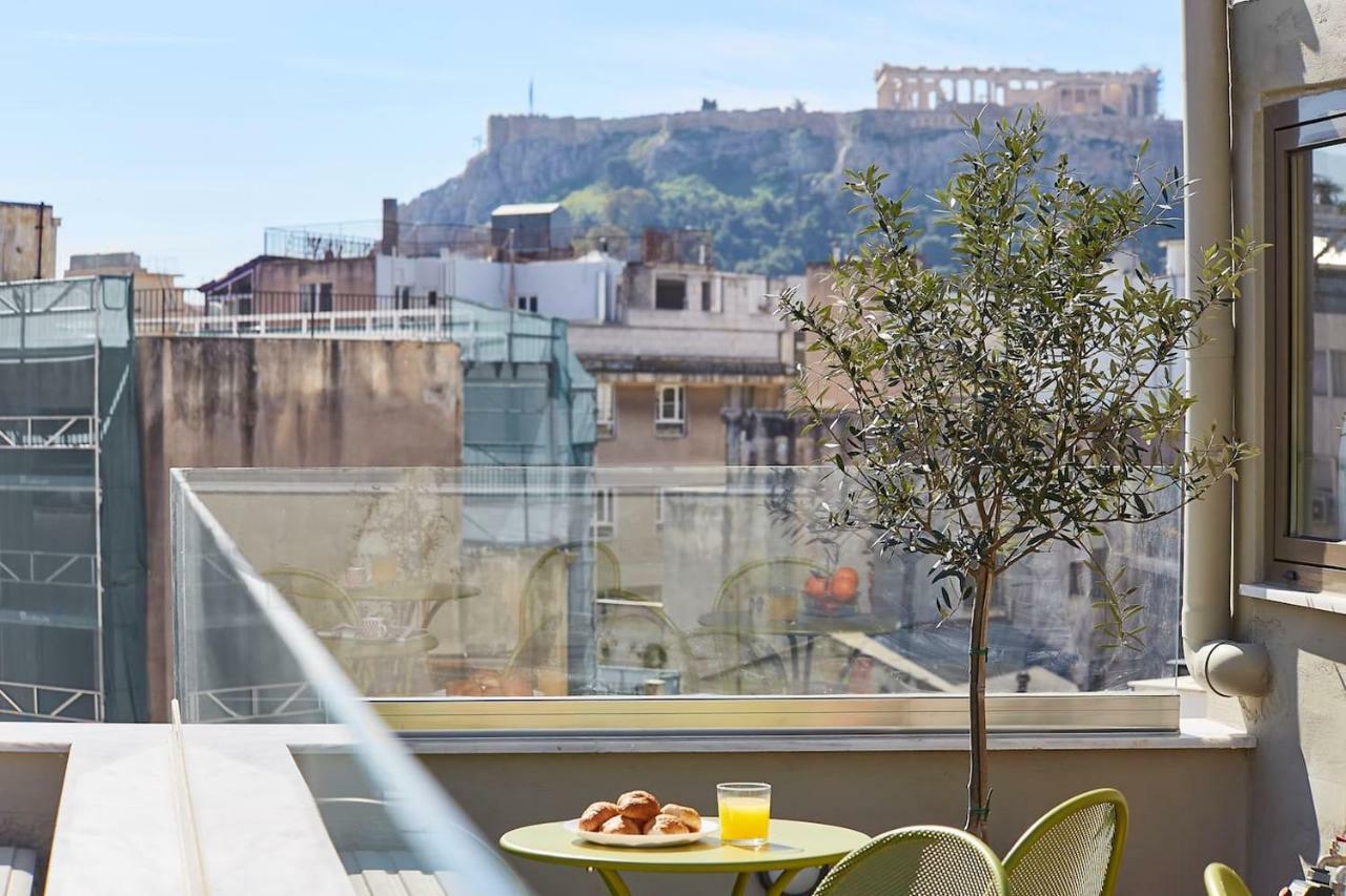 Old Athens Style 1Bdr With Acropolis View Rooftop! Extérieur photo